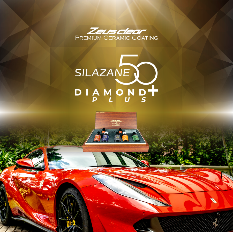 Zeus เคลียร์ พรีเมี่ยม เซรามิค โค้ทติ้ง SILAZANE50 Diamond Plus