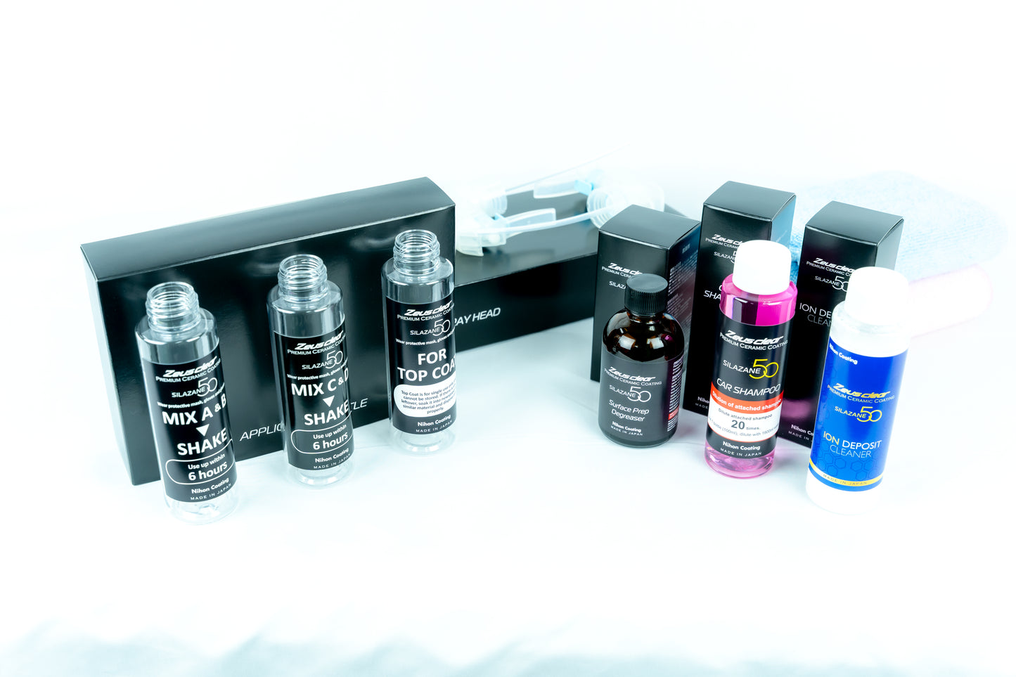 Zeus เคลียร์ พรีเมี่ยม เซรามิค โค้ทติ้ง SILAZANE50 Diamond Plus