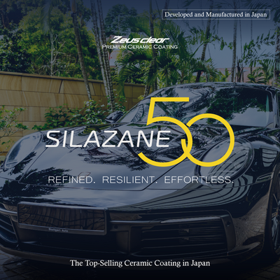 [One-coat | 3 Years | 9H] Premium Ceramic Coating for Cars SILAZANE50 STARTER KIT