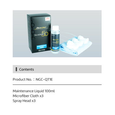 $13 SAVE! [Two-Coat | 5 Years | 9H] SILAZANE50 COMPLETE KIT + Maintenance Liquid Bundle