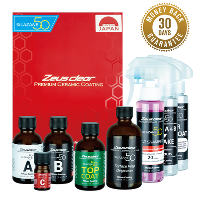 [Dua Lapisan | 5 Tahun | 9H] Salutan Seramik Premium untuk Kereta SILAZANE50 SET LENGKAP